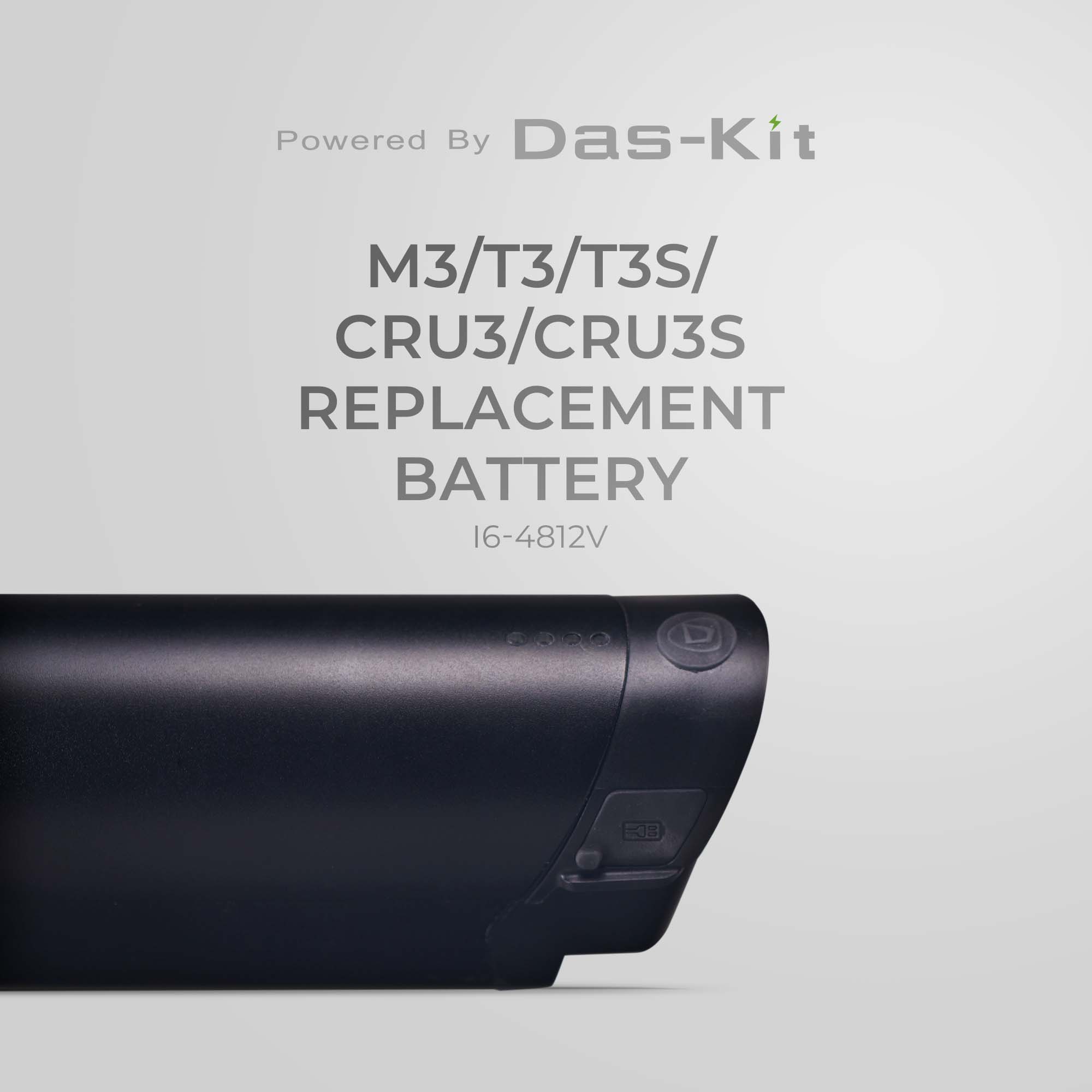 NCM M3/T3/T3s/Cru3/Cru3s Replacement Battery - I6-4812V